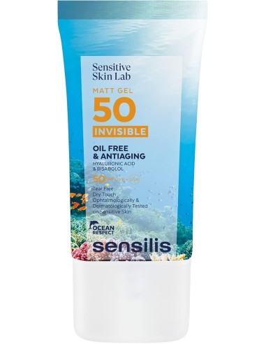 SENSILIS FOTOPROTECTOR ANTIEDAD GEL MATE INVISIBLE OIL FREE