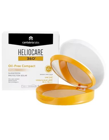 HELIOCARE OIL FREE COMPACT PEARL SPF50+