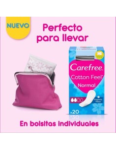 CAREFREE COTTON FEEL NORMAL 20 UNIDADES 2