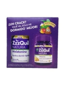 ZZZQUIL NATURA PACK 90 NOCHES DE SUEÑO SABOR A MANGO & PLATA
