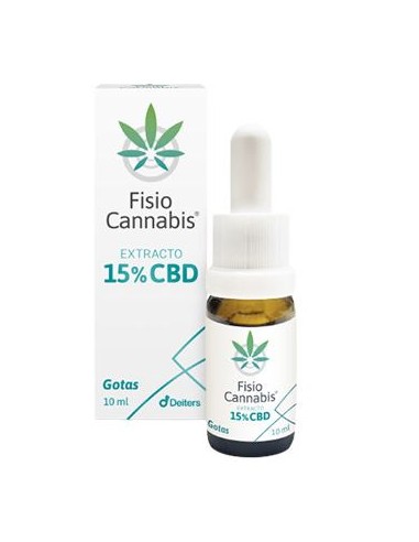 DEITERS FISIOCANNABIS  GOTAS 15%CBD 10ML