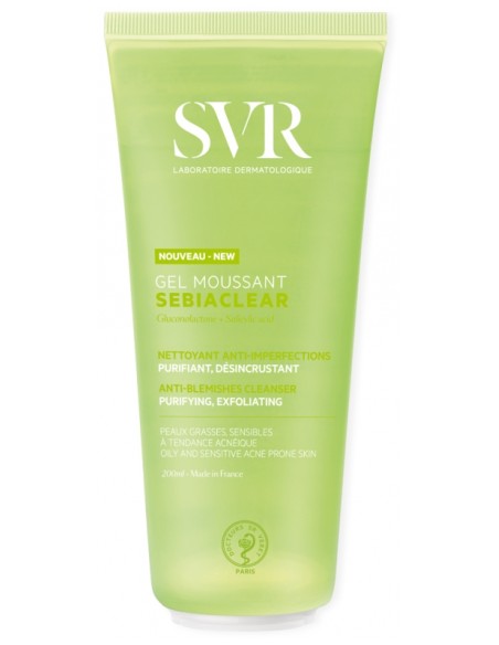 SVR SEBIACLEAR GEL LIMPIADOR ANTIIMPERFECCIONES 200ML