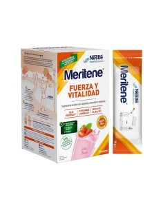 MERITENE BATIDO FRESA 15 SOBRES 2