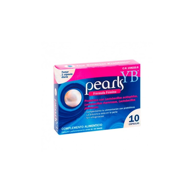 DHU PEARLS YB FORMULA FEMINA 10 CAPSULAS