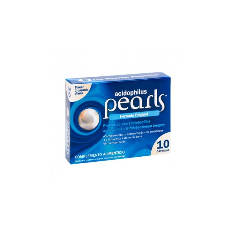 DHU PEARLS  Acidophilus Formula Original 10 Capsulas