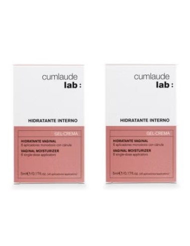 CUMLAUDE LAB DUPLO HIDRATANTE INTERNO 2X6 CÁNULAS