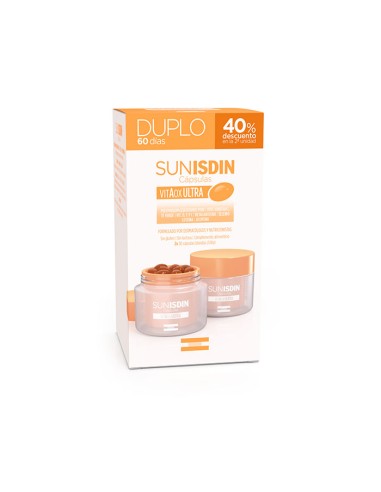 ISDIN SUN CAPSULAS VITAOX ULTRA DUPLO 2X30CAP