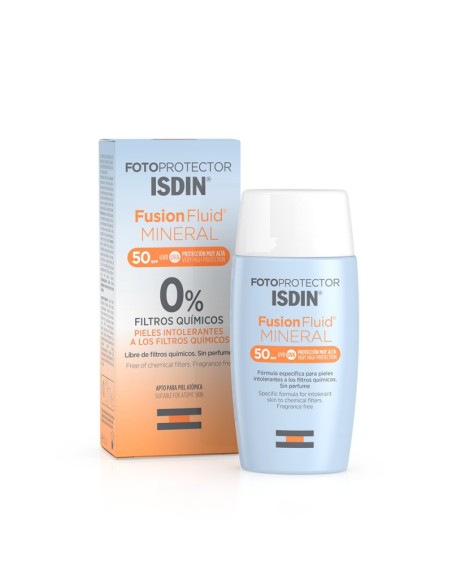 ISDIN FOTOPROTECTOR FUSION FLUID MINERAL SPF50 50 ML