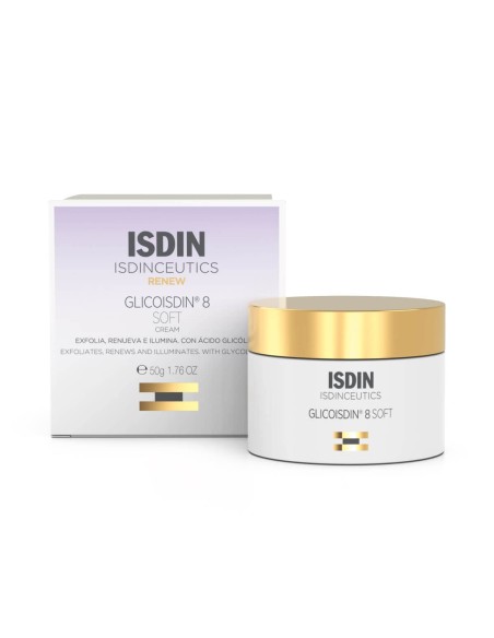 ISDIN GLUCOISDIN 8 SOFT CREMA FACIAL EFECTO PEELING  50G