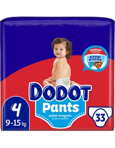 DODOT PANTS PAÑAL T4 33 UNIDADES 9-15KILOS