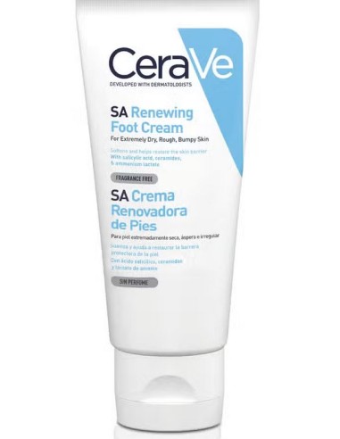 CERAVE SA CREMA RENOVADORA DE PIES PIEL SECA 88ML