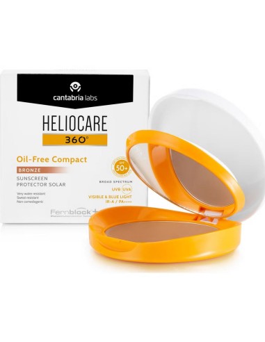 HELIOCARE OIL FREE COMPACT BRONZE SPF50+