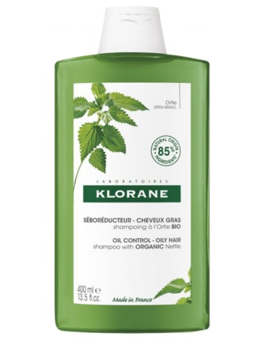 KLORANE CHAMPU ORTIGA CABELLOS  GRASOS SEBORREDUCTOR 400ML