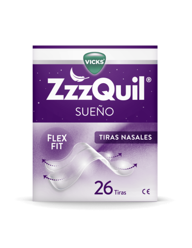 ZZZQUIL SUEÑO TIRAS NASALES 26 UNIDADES