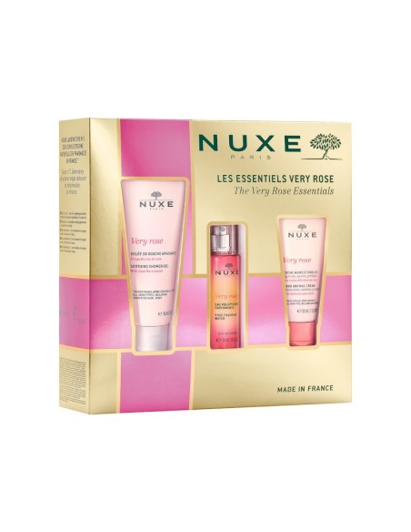 NUXE COFFRET LES ESSENTIELS VERY ROSE