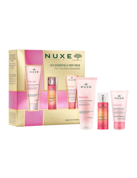 NUXE COFFRET LES ESSENTIELS VERY ROSE