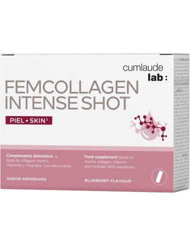 CUMLAUDE FEMCOLLAGEN INTENSE SHOT PIEL 7 VIALES