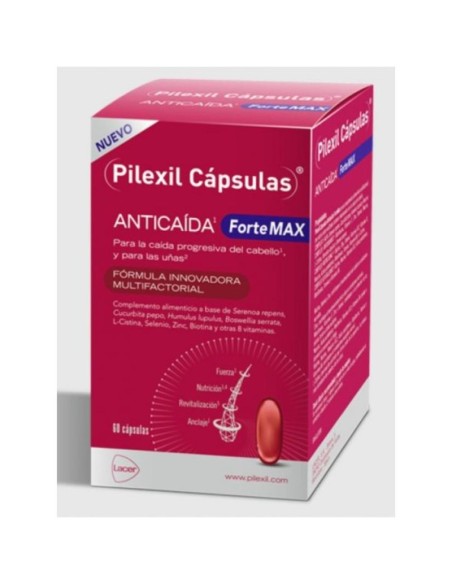 PILEXIL FORTEMAX ANTICAIDA 60 CAPSULAS