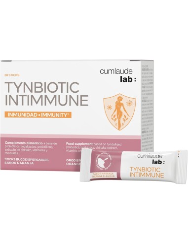 CUMLAUDE TYNBIOTIC INTIMMUNE INMUNIDAD 28 STICKS