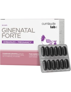 CUMLAUDE GINENATAL FORTE EMBARAZO 30 CAPSULAS 2