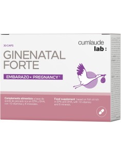 CUMLAUDE GINENATAL FORTE EMBARAZO 30 CAPSULAS