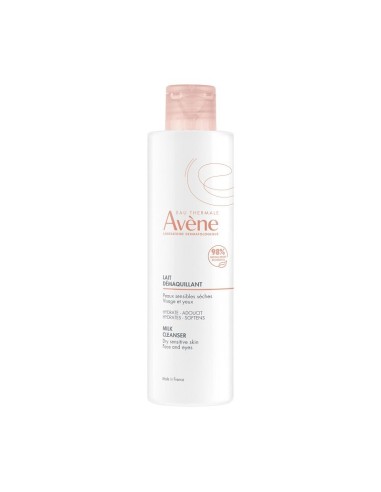 AVENE LECHE DESMAQUILLANTE ROSTRO Y OJOS 200ML