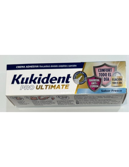 KUKIDENT PRO ULTIMATE CREMA ADHESIVA SABOR FRESCO 40 GR