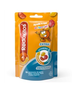 REDOXITOS EXTRA DEFENSAS VITAMINA D, C, ZINC +4 AÑOS 25 UDS