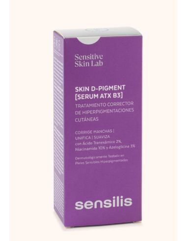 SENSILIS SKIN D-PIGMENT  SERUM  ATX B3 30ML