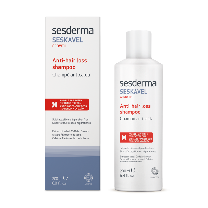 SESDERMA SESKAVEL GROWTH  Champú Anticaída 200 ml.