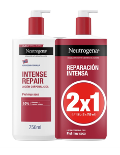 NEUTROGENA DUPLO REPARACION INTENSA PIEL MUY SECA 2x750ML
