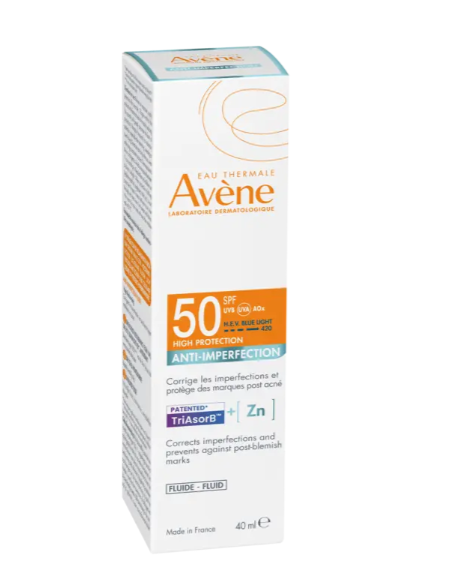 AVENE FLUIDO SPF 50+ ANTI-IMPERFECCIONES 40 ML
