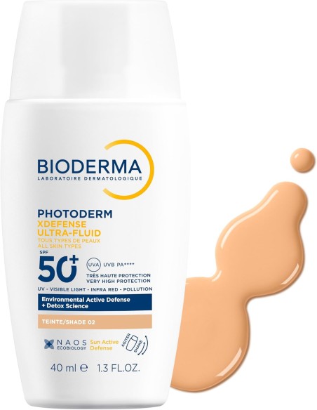 PHOTODERM XDEFENSE ULTRA-FLUID SPF 50+ TONO 2 40 ML