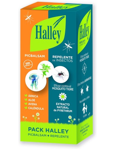 HALLEY PACK REPELENTE 150 ML + PICBALSAM ROLL-ON