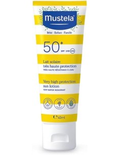 MUSTELA LECHE SOLAR SPF50+ CARA 40 ML
