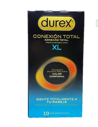 DUREX CONEXION TOTAL XL 10 UNIDADES