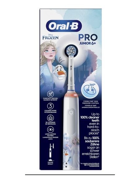 ORAL-B CEPILLO ELECTRICO PRO 3 JUNIOR 6+ FROZEN
