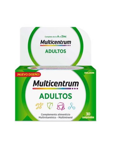 MULTICENTRUM ADULTOS 30 COMPRIMIDOS