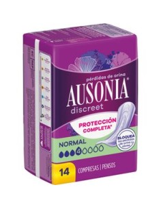 AUSONIA DISCREET PROTECCION COMPLETA NORMAL 14 UDS 2