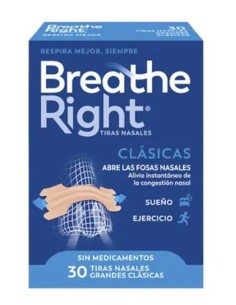 RHINOMER TIRAS NASALES GRANDES 30 UNIDADES