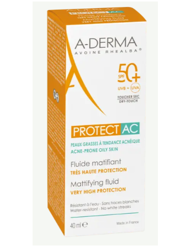 A DERMA PROTECT AC FLUIDO MATIFICANTE SPF50 40 ML