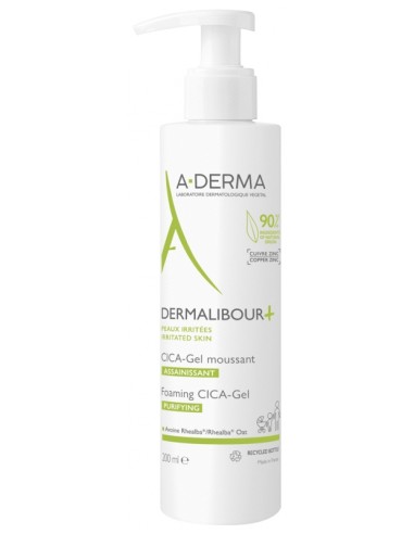 ADERMA DERMALIBOUR CICA GEL MOUSSANT 200ML