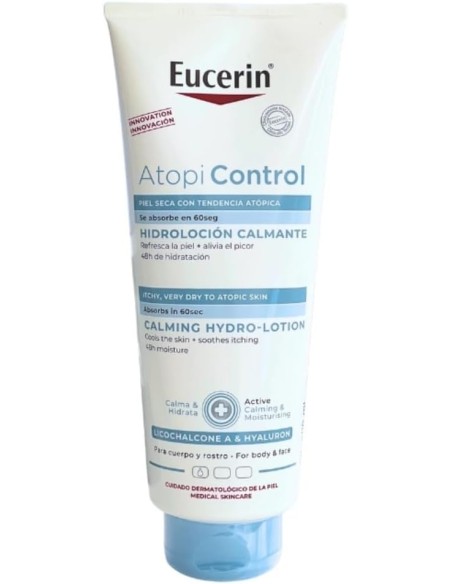 EUCERIN ATOPIC CONTROL HIDROLOCIÓN CALMANTE CARA Y CUERPO 40