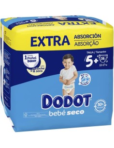 DODOT BEBE SECO TALLA 5 11-16 KG 54 UDS