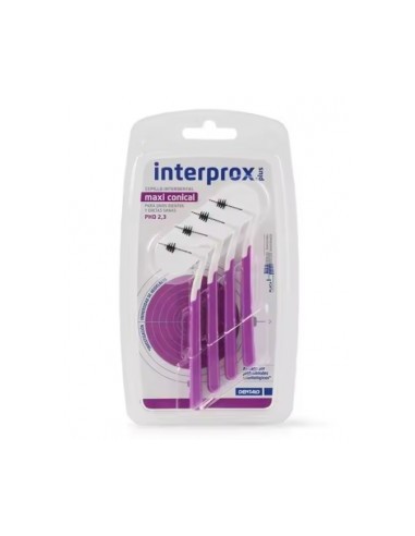 INTERPROX PLUS MAXI CONICAL BLISTER 4 UNIDADES