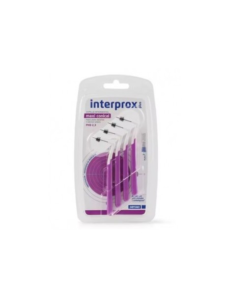 INTERPROX PLUS MAXI CONICAL BLISTER 4 UNIDADES