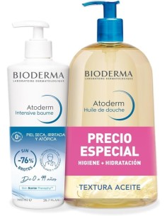 BIODERMA ATODERM PACK INTENSIVE BAUME 500 ML + HUILE DE DOUC