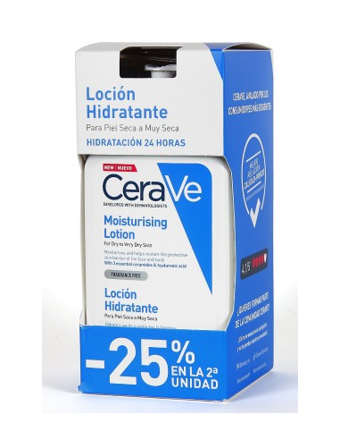 CERAVE MOISTURIZING LOTION 16OZ DUPLO 473ML +473ML