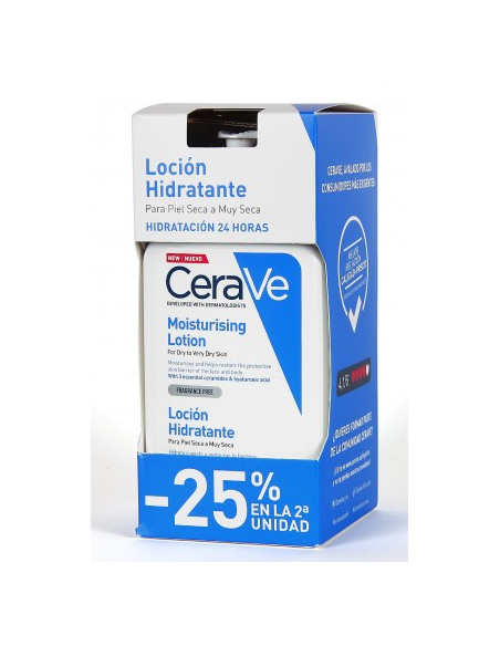 CERAVE MOISTURIZING LOTION 16OZ DUPLO 473ML +473ML