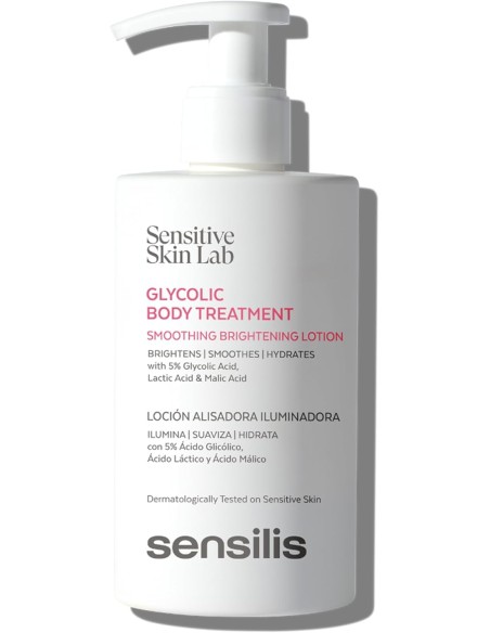 SENSILIS GLYCOLIC BODY TREATMENT LOCION ALISADORA ILUMINADOR